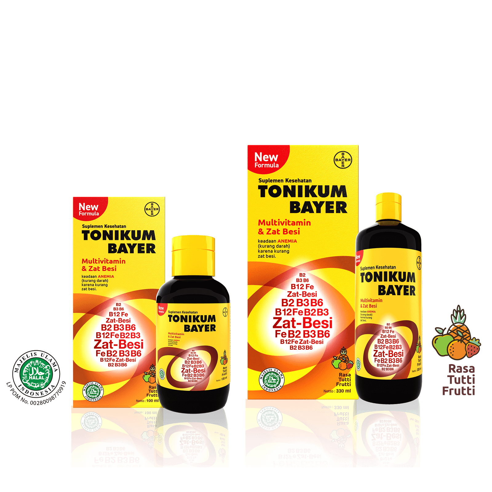 Tonikum Bayer 110ml & 330ml